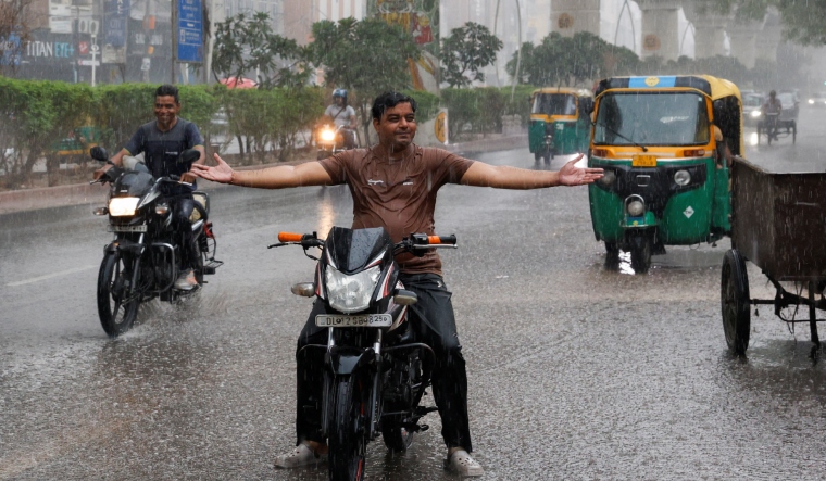 Delhi rains